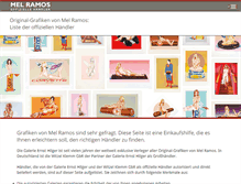 Tablet Screenshot of melramos.de